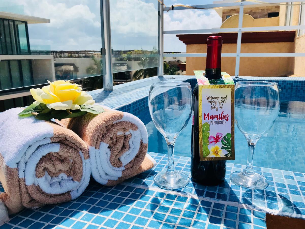 Mamitas Penthouse Leilighet Playa del Carmen Eksteriør bilde